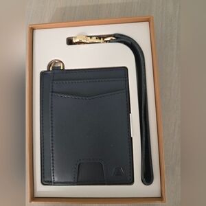 Andar Denner Wallet Navy Blue New